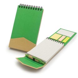 Promotional Recycled Notepad with Pen