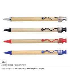 Recycle Paper Pens