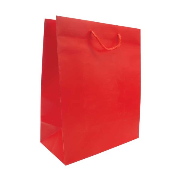 A3 Horizontal Blue Paper Promotional Shopping Bags