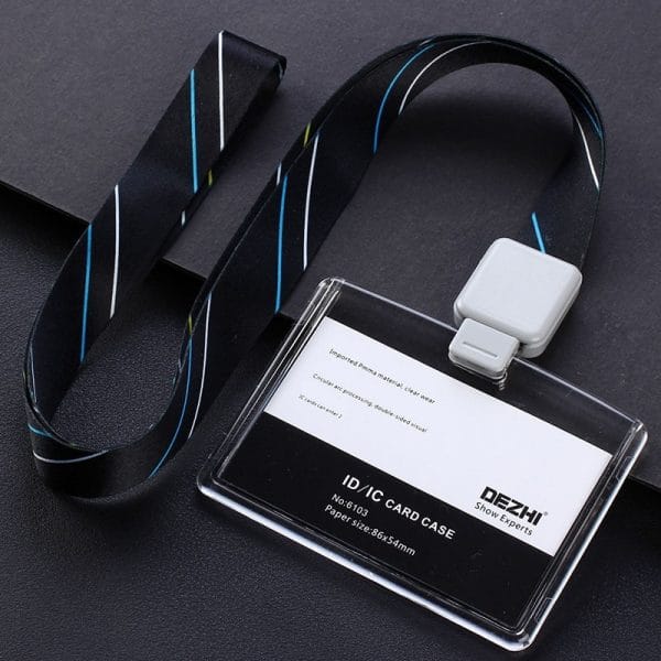 Retractable Badge Reel, Lanyard Clip and ID Card Holder