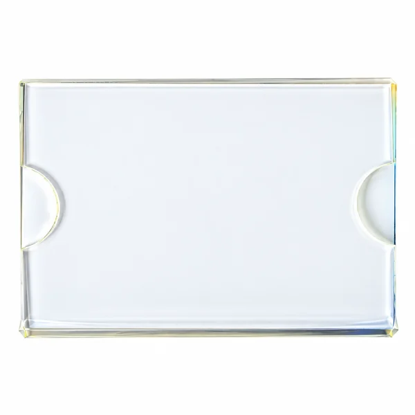 Reusable Clear Acrylic Insert Name Badges with or without Attachment