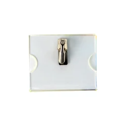 Reusable Clear Acrylic Insert Name Badges with or without Attachment