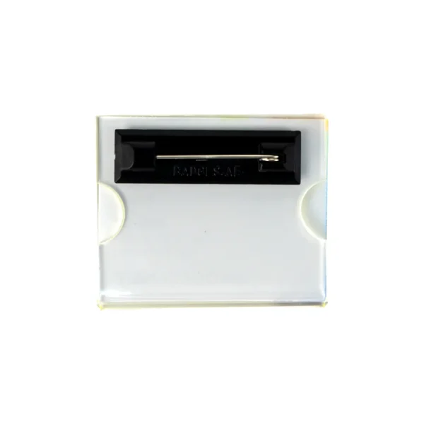 Reusable Clear Acrylic Insert Name Badges with or without Attachment