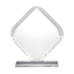 Rhombus-Shaped-Crystal-Awards-CR-45-Main-250x250-1.jpg Rhombus Shaped Crystal Awards with Engraved Design & Box
