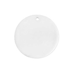 Branded Round Ceramic Ornaments
