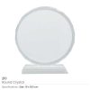 Printed Round Crystals Awards