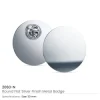 Round Flat Metal Badges – 30mm Butterfly Clutch or No Attachment