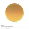 Round Flat Metal Promotional Badges