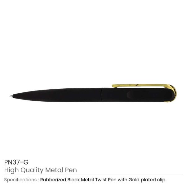 Rubberized-Metal-Pens-PN37-G-600x600-1.jpg Rubberized Metal Pens