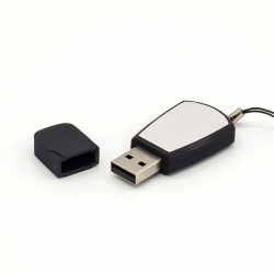 Black Rubberized USB | Imprint Logo USB Flash - Image 4