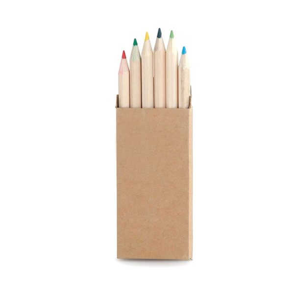 STMK-102-TERVEL-Set-of-6-Color-Pencils-in-natural-cardboard-boxunique8540bdf TERVEL - Set of 6 Color Pencils in natural cardboard box