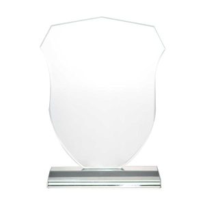Shield Shaped Crystal Awards with Gift Box