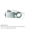 Shiny-Silver-Swivel-USB-35-SS-W-250x250-1.jpg Silver Swivel USB | Promotional Logo USB Flash