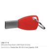 Silicone Keychain USB | USB with Key Holder