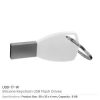 Silicone Keychain USB | USB with Key Holder