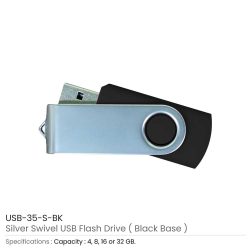 Promotional Swivel USB | Logo Branding on USB