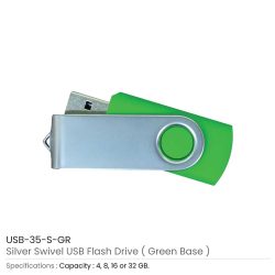 Promotional Swivel USB | Logo Branding on USB
