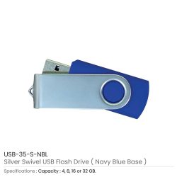 Promotional Swivel USB | Logo Branding on USB