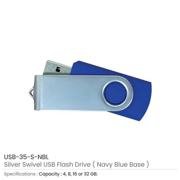 Promotional Swivel USB | Logo Branding on USB