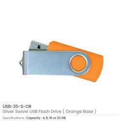 Promotional Swivel USB | Logo Branding on USB