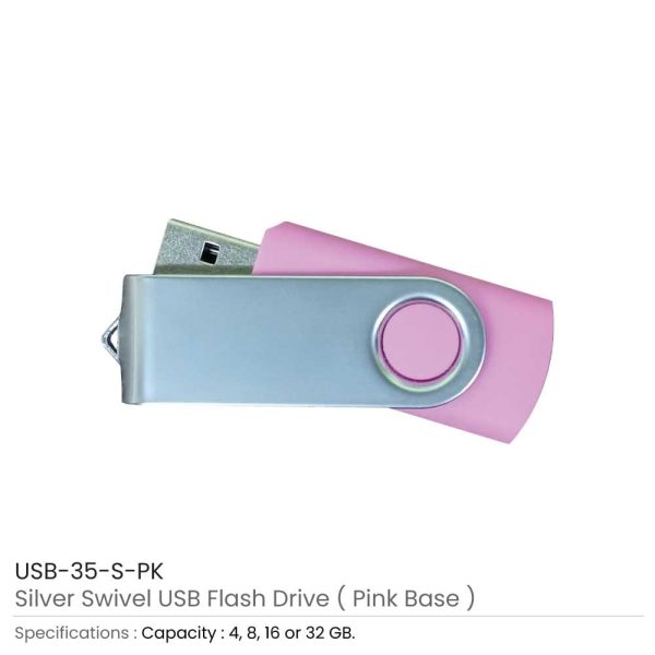 Promotional Swivel USB | Logo Branding on USB