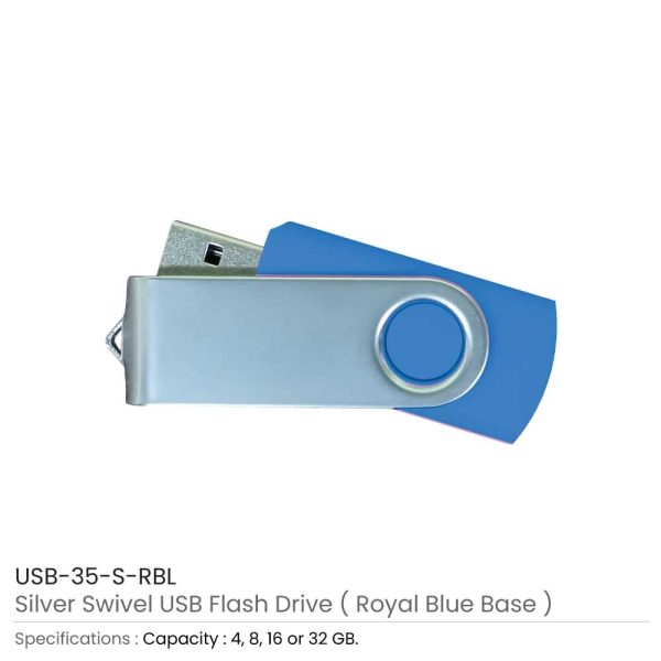 Promotional Swivel USB | Logo Branding on USB