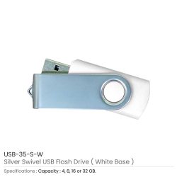 Promotional Swivel USB | Logo Branding on USB