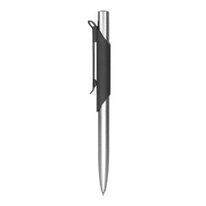 Silver and Black Metal Pens