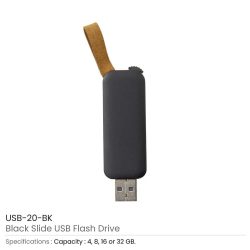 Slide-Flash-Drives-USB-20-BK-250x250-1.jpg Slide Button USB Flash | Logo branding on USB