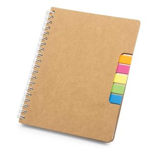 Branded Spiral Notebooks with Sticky Note and Pen