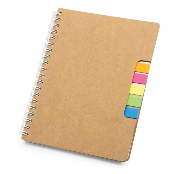 Branded Spiral Notebooks with Sticky Note and Pen
