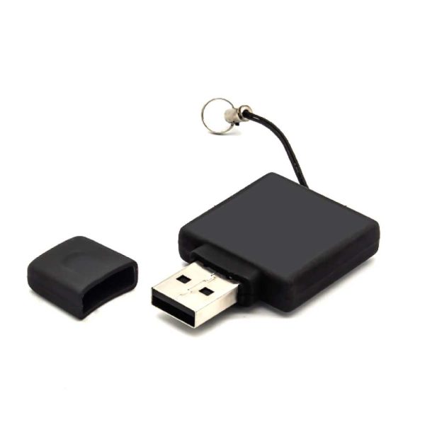 Square-Black-Rubberized-USB-22-main-600x600-1.jpg Rubberized USB Flash | Promotional USB Flash