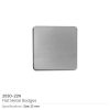Square Flat Metal Badges