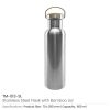 Stainless Steel Bamboo Flask
