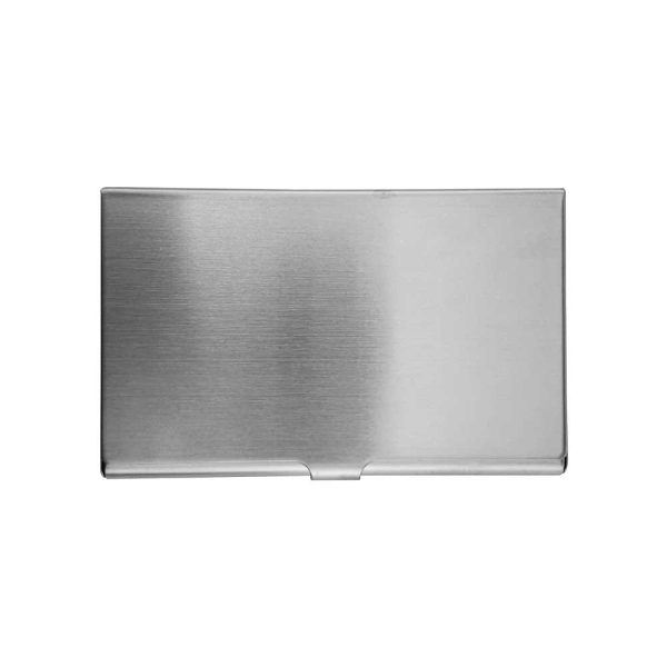 Steel Business Branded Cardholder