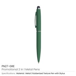 Personalized Pen with a Stylus