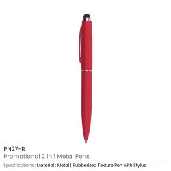 Personalized Pen with a Stylus