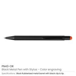 Promotional Pen with Stylus
