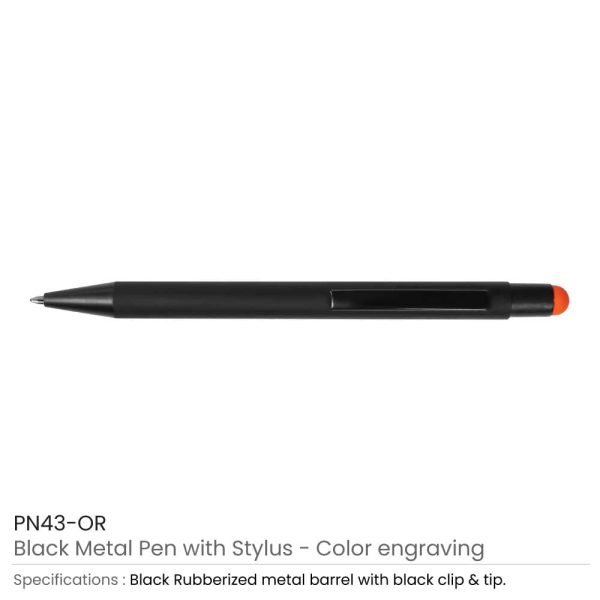 Promotional Pen with Stylus