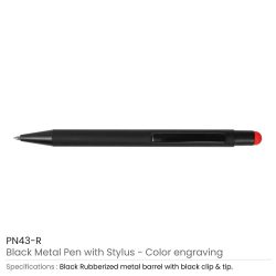 Promotional Pen with Stylus