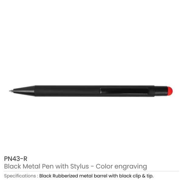 Promotional Pen with Stylus
