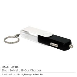 Swivel-Car-Chargers-CARC-S2-BK-250x250-1.jpg Swivel Car Chargers | Promotional Car Accessories