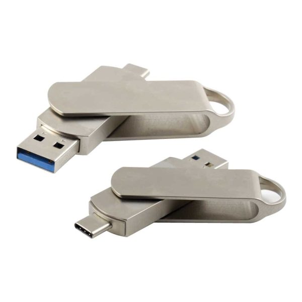 Swivel Phone USB | USB Branding with Logo