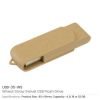 Wheat Straw Swivel USB