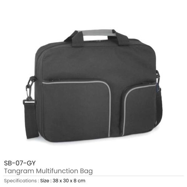 Tangram-Multifunction-Bag-SB-07-GY-600x600-1.jpg Promotional Tangram Multifunction Bags