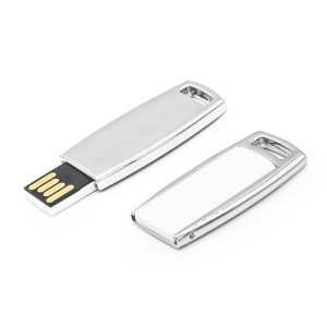 Thin White USB | Promotional Logo USB Flash