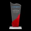 Tower-Shaped-Crystal-Awards-Printing-CR-48-250x250-1.jpg Tower Shaped Crystal Awards, Clear & Red Design with Box
