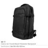 Travel-Backpacks-SB-17-Details-250x250-1.jpg Travel Backpacks in Black Polyester Material