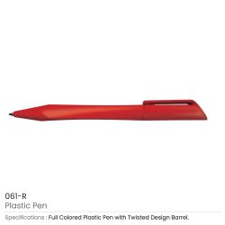 Twisted-Design-Plastic-Pen-061-R-250x250-1.jpg Promotional Twisted Design Plastic Pen