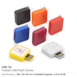 Twister USB | Digital Printing on USB | Promo USB - Image 16